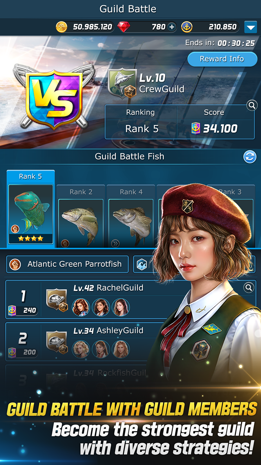 اسکرین شات 3 بازی Ace Fishing: Crew-Real Fishing