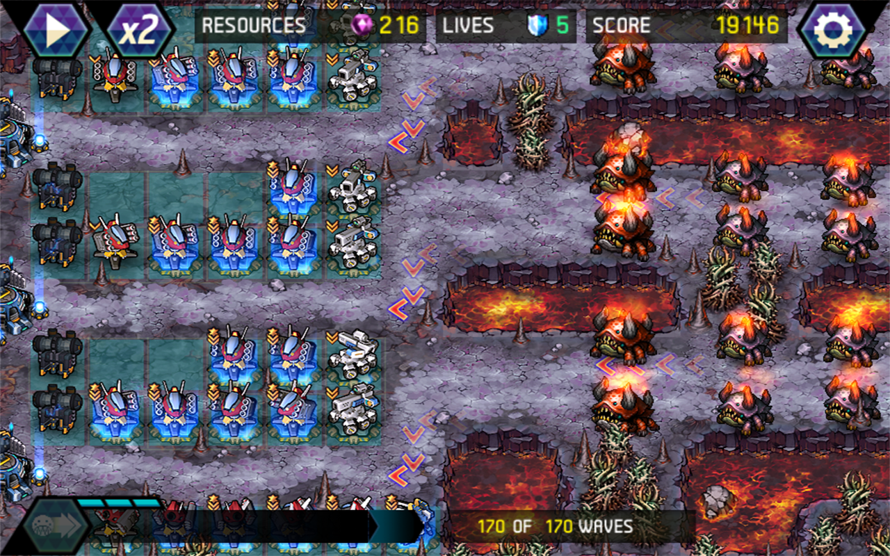 اسکرین شات 5 بازی Tower Defense: Infinite War