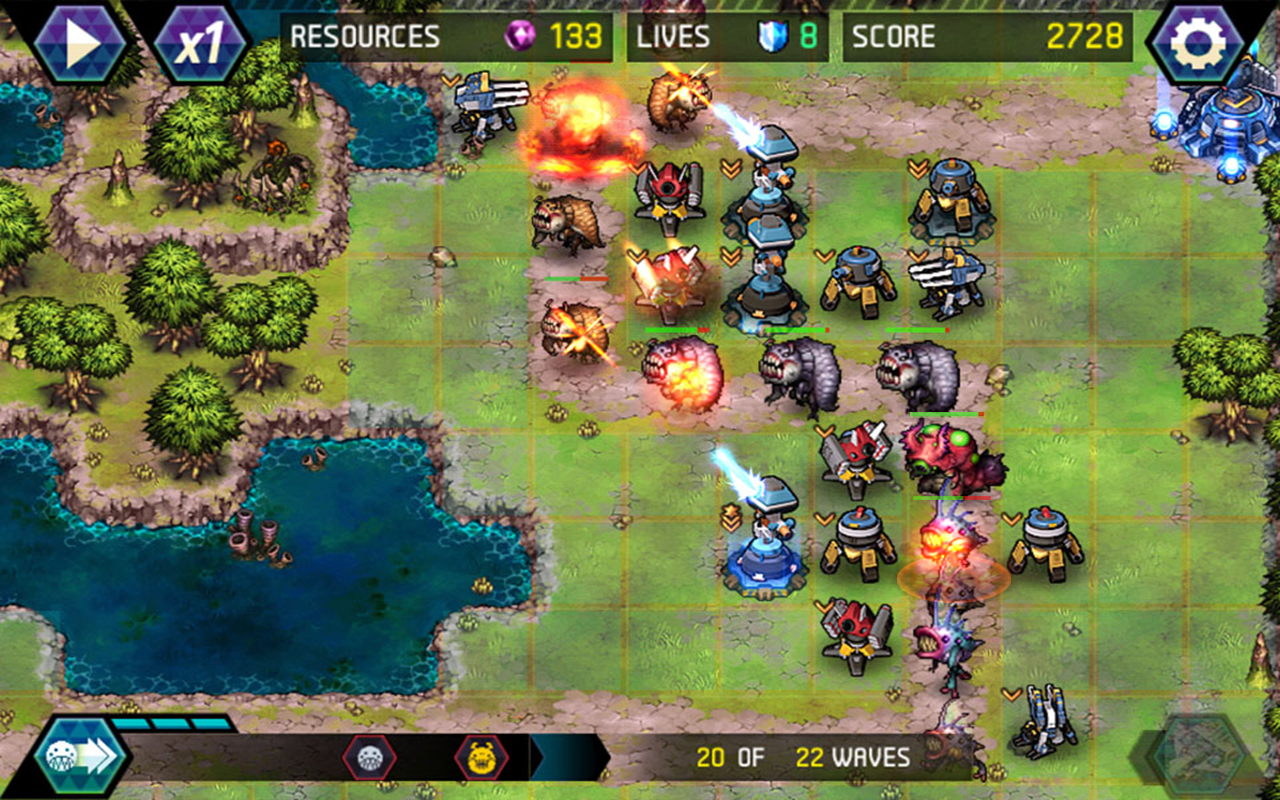 اسکرین شات 4 بازی Tower Defense: Infinite War