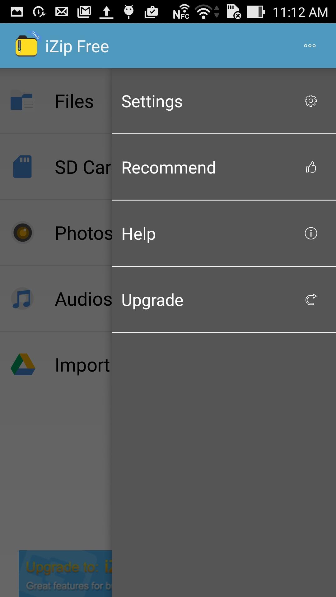 اسکرین شات 6 برنامه iZip - Zip Unzip Tool