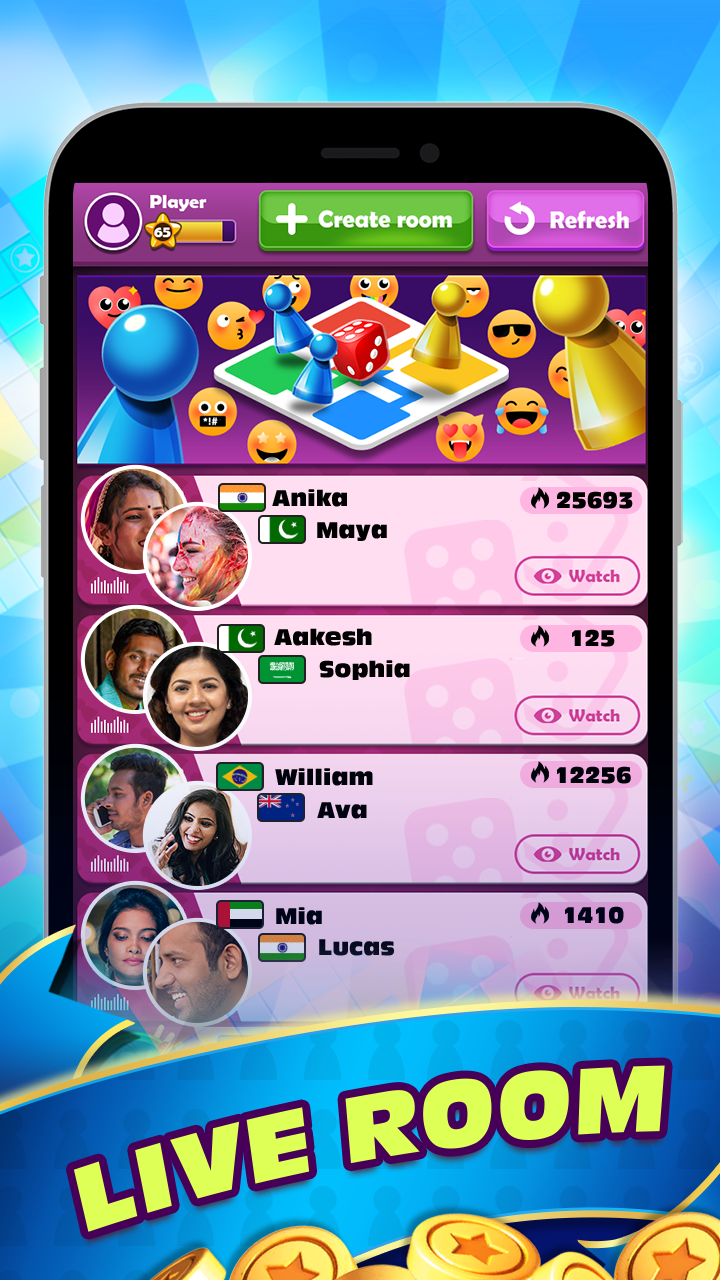 اسکرین شات 3 بازی Ludo Call - Online Club Game