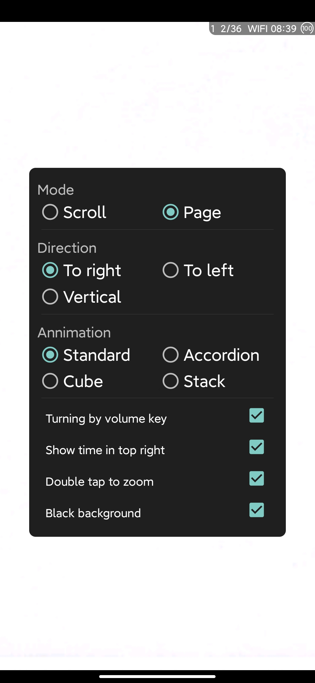 اسکرین شات 2 برنامه Manga Reader - Comic Reader
