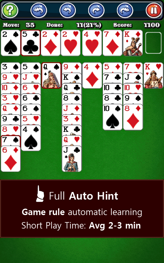 اسکرین شات 3 بازی 550+ Card Games Solitaire Pack