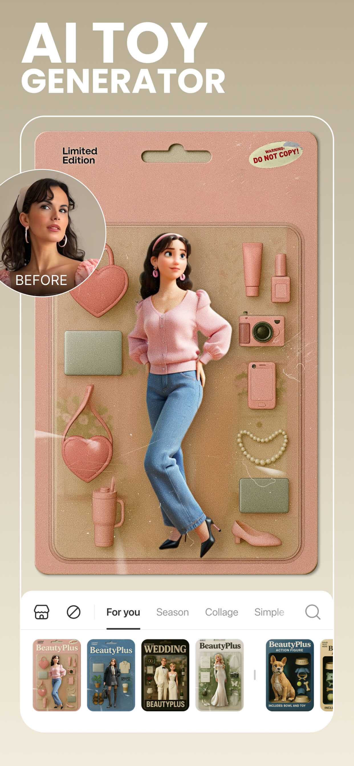 اسکرین شات 4 برنامه بیوتی پلاس (beautyplus)