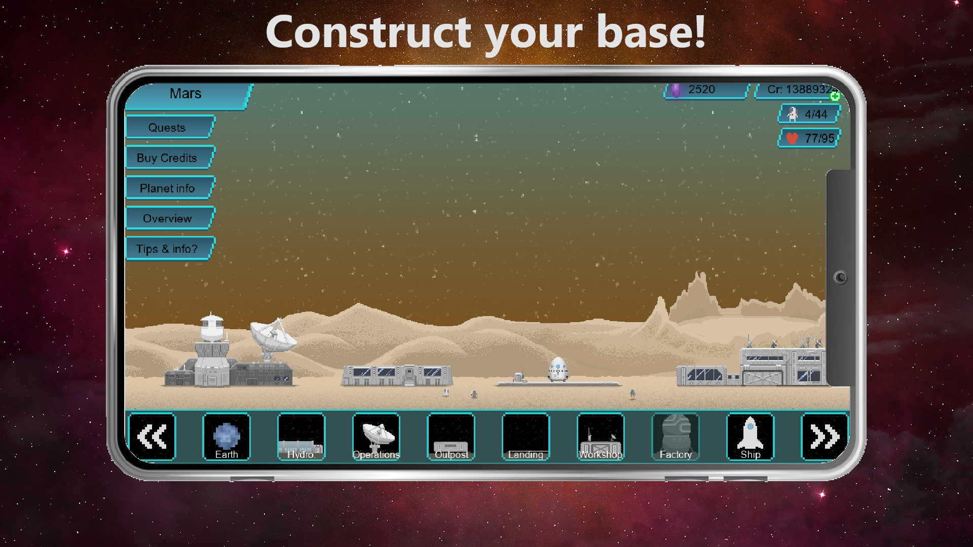 اسکرین شات 2 بازی Tiny Space Program