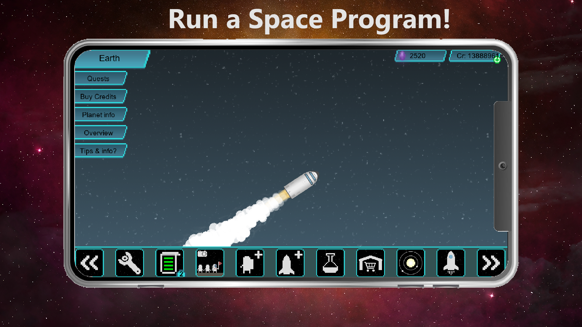 اسکرین شات 1 بازی Tiny Space Program