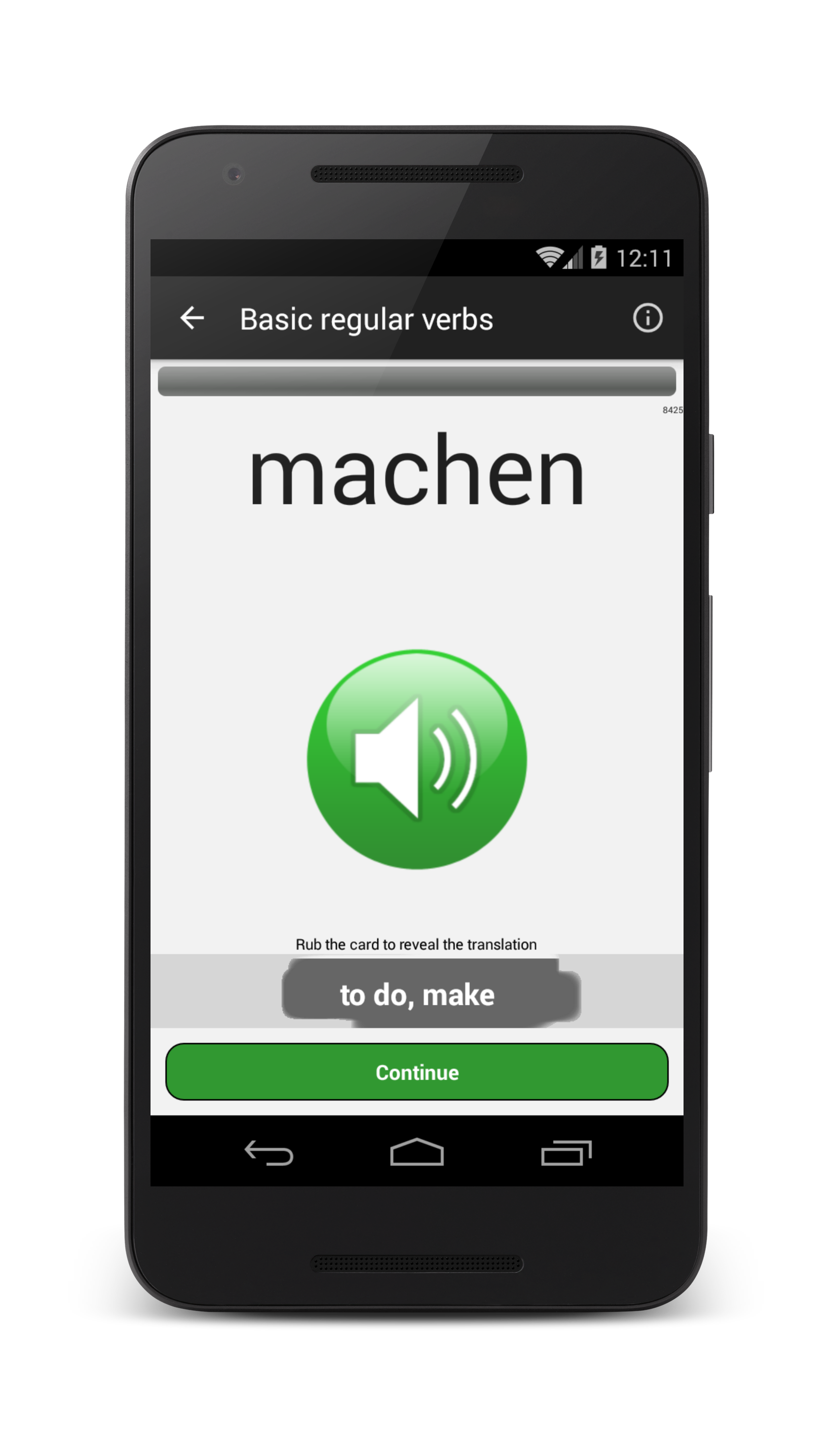اسکرین شات 2 برنامه Verben - Trainer
