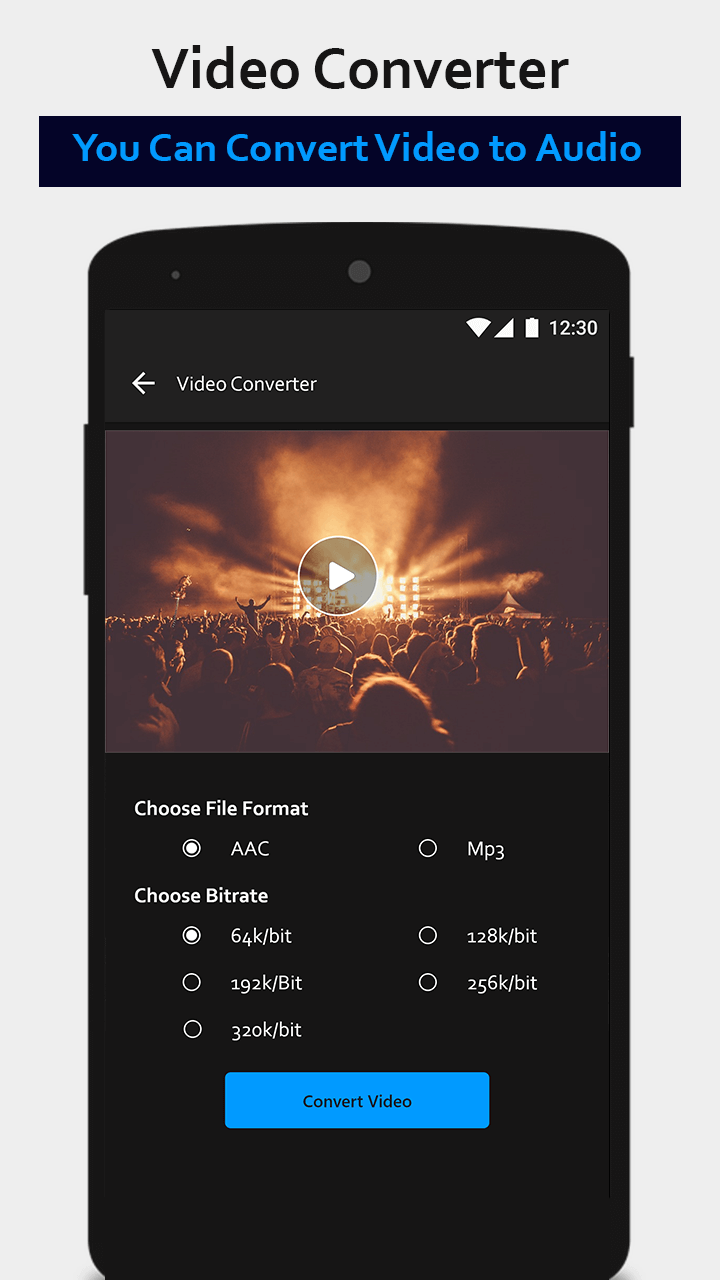 اسکرین شات 5 برنامه Video compressor: MP3 convert