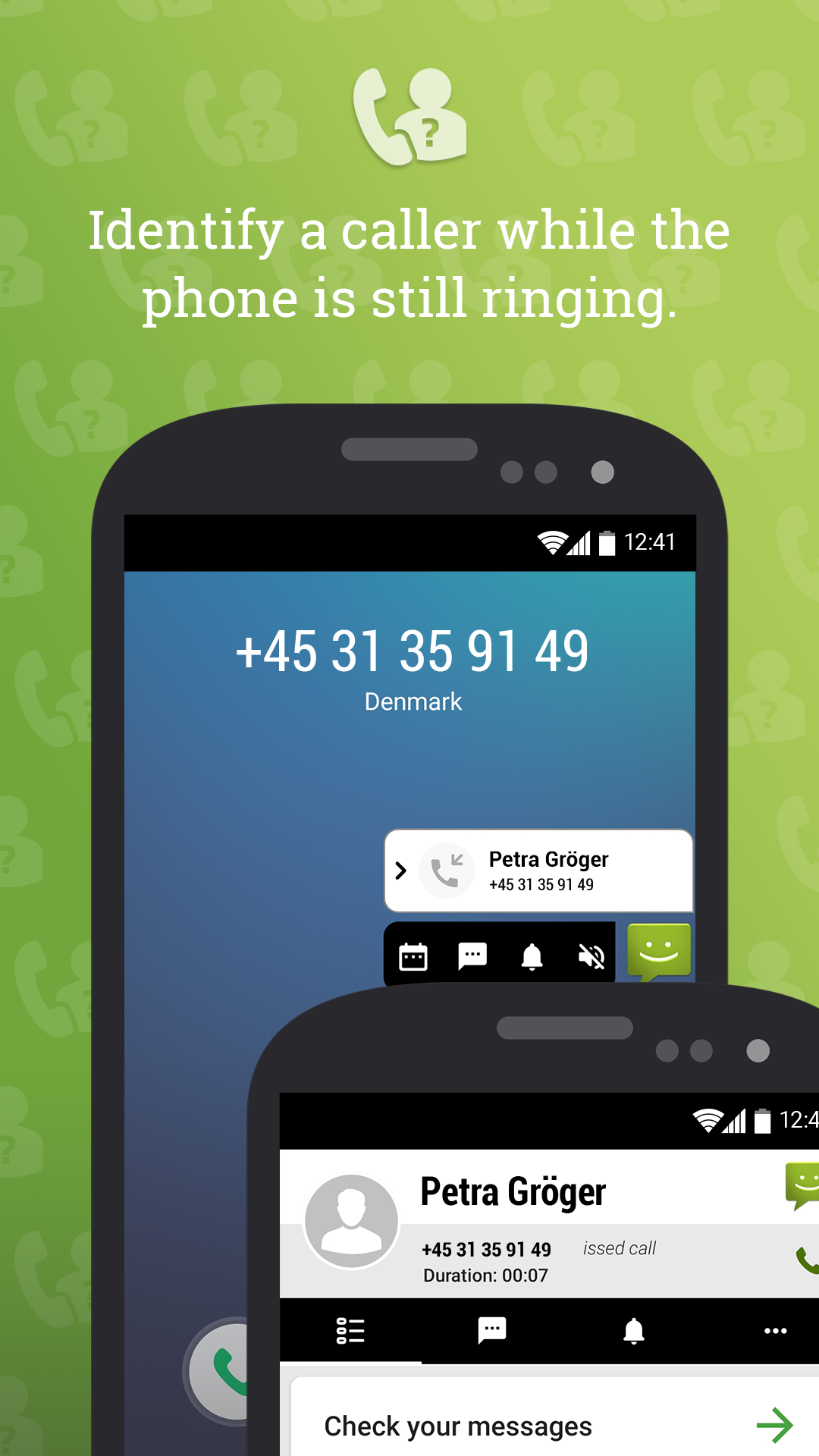 اسکرین شات 6 برنامه The Text Messenger App