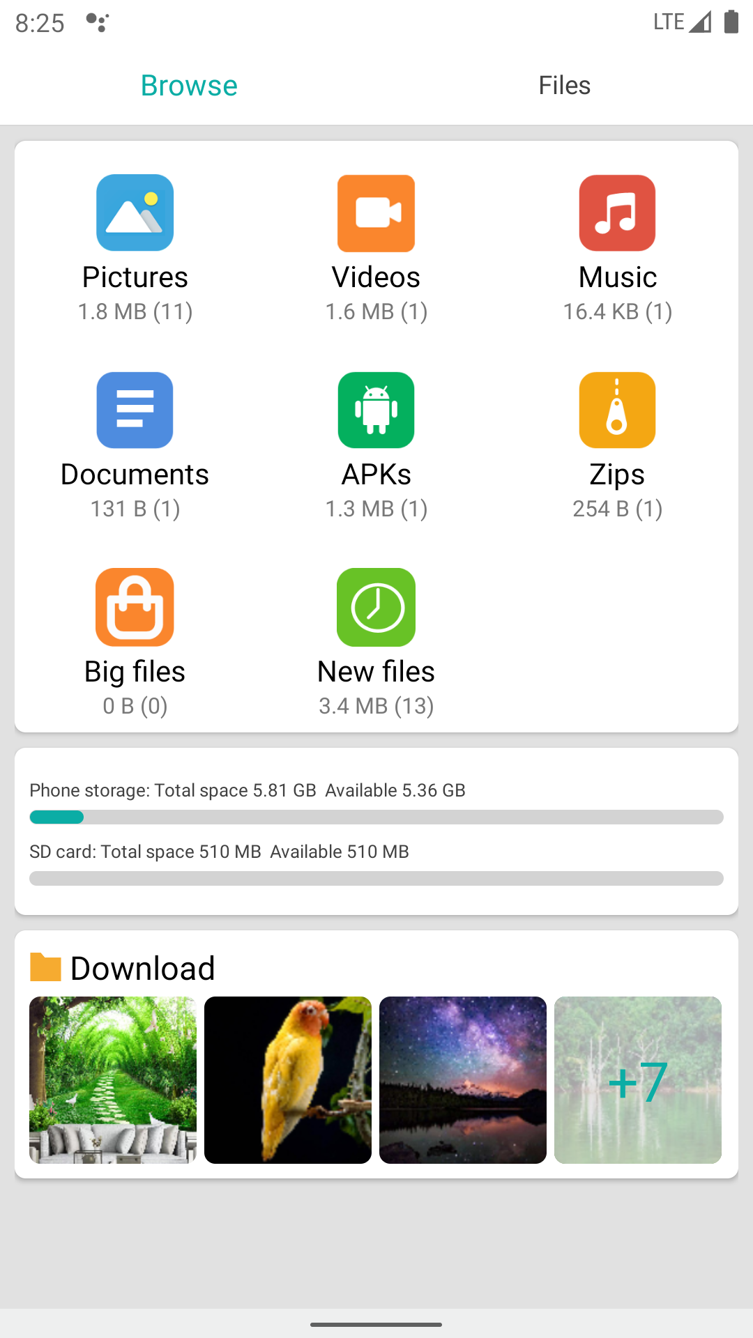 اسکرین شات برنامه Files - File Manager 1