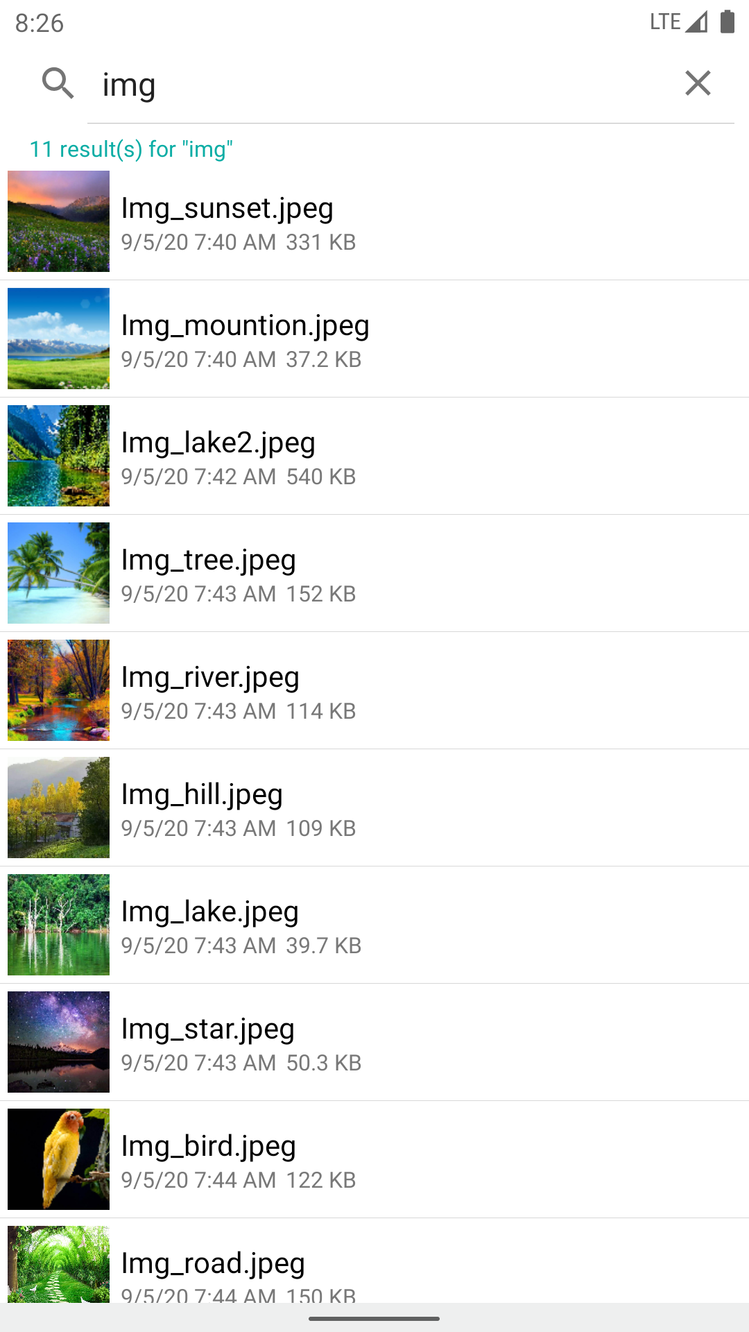 اسکرین شات برنامه Files - File Manager 6