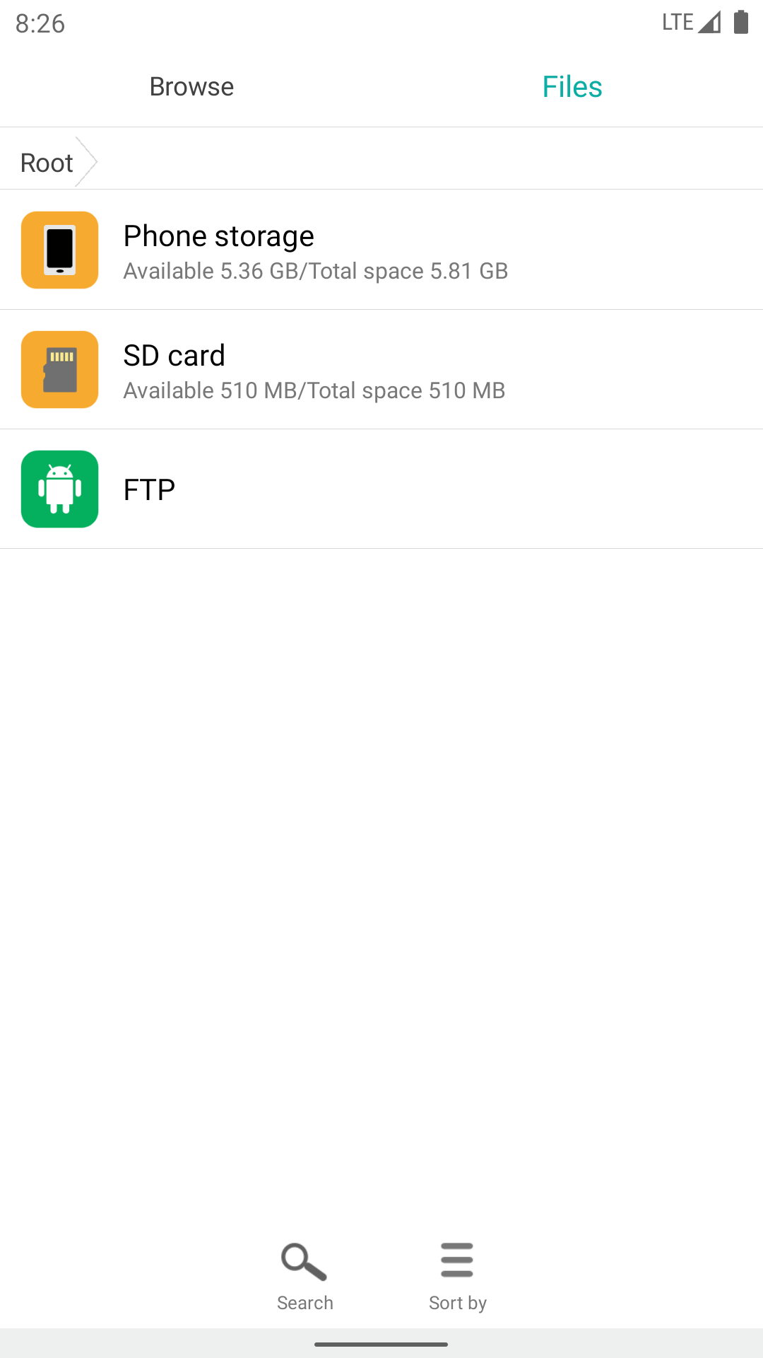 اسکرین شات برنامه Files - File Manager 4