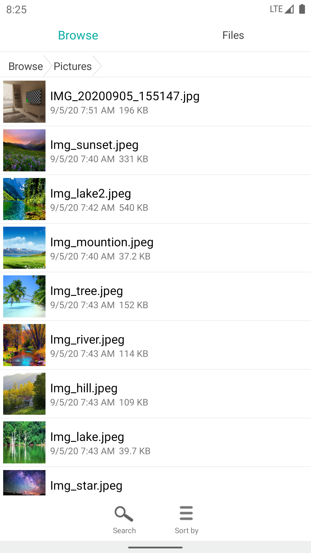 اسکرین شات برنامه Files - File Manager 2