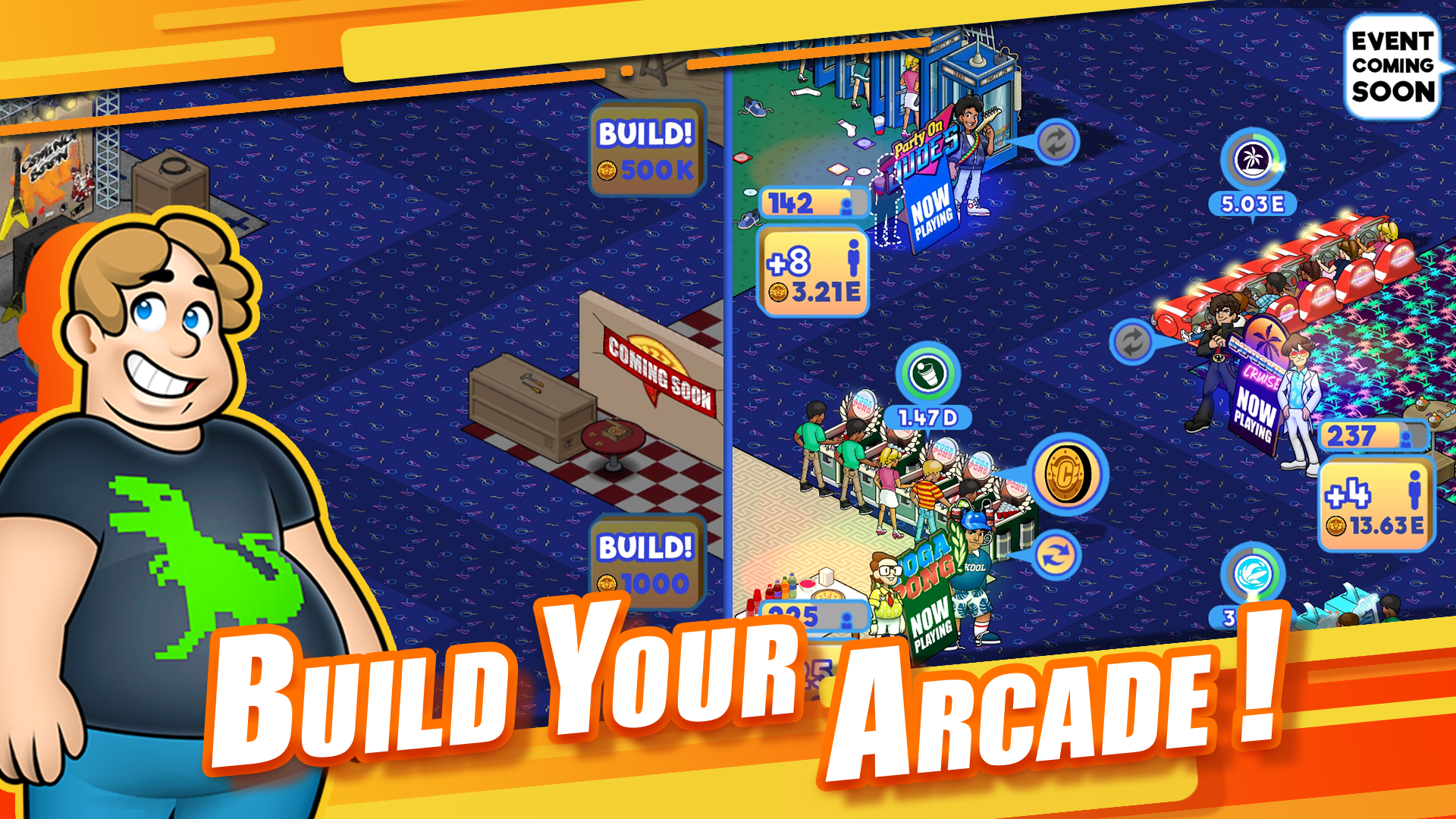اسکرین شات 2 بازی My Arcade Empire - Idle Tycoon