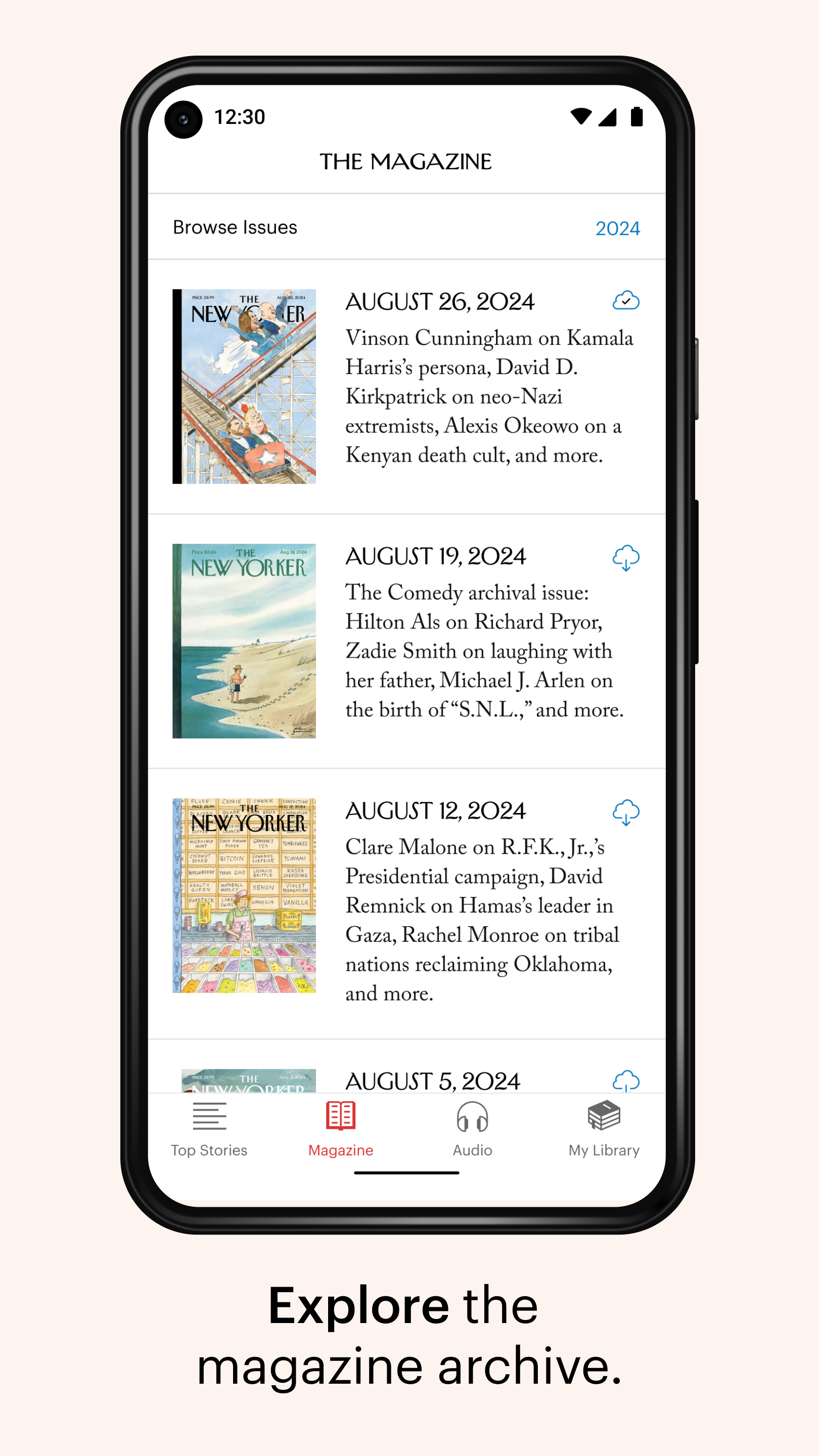 اسکرین شات 5 برنامه The New Yorker