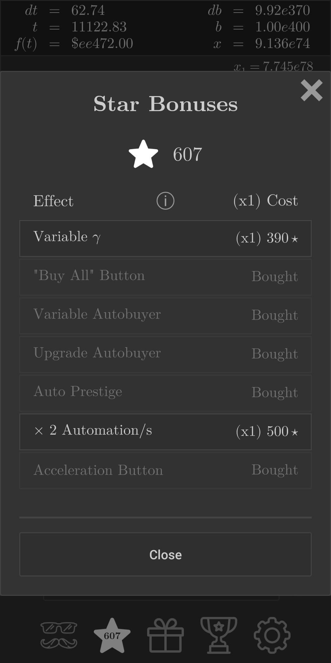 اسکرین شات 6 بازی Exponential Idle