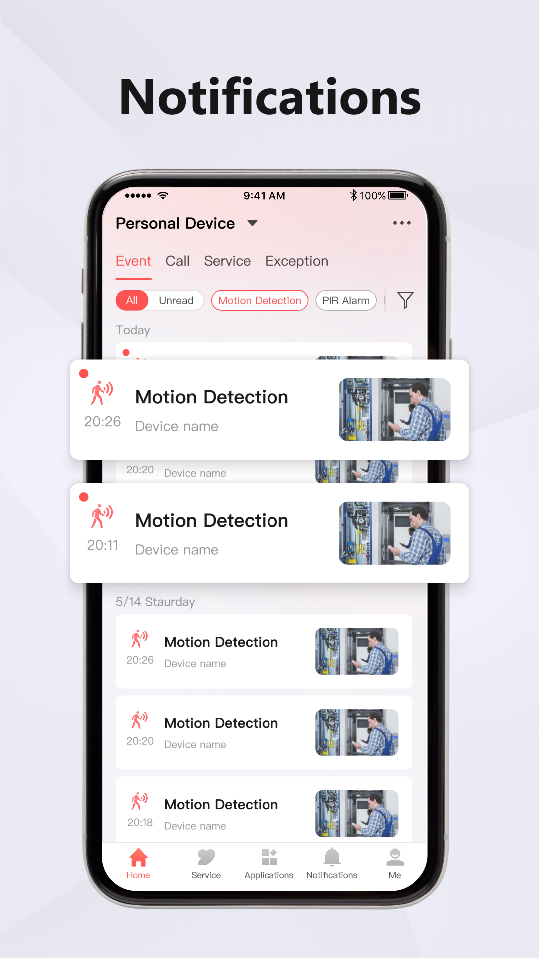 اسکرین شات 4 برنامه Hik-Connect - for End User