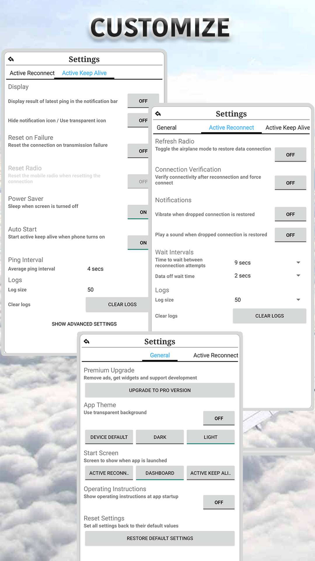 اسکرین شات 4 برنامه Connection Stabilizer Booster