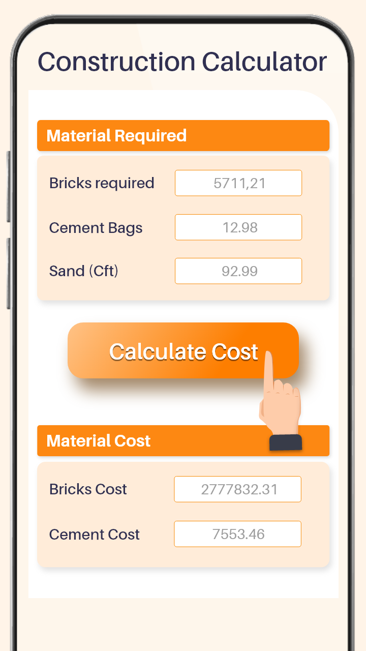 اسکرین شات 6 برنامه Construction Estimator App