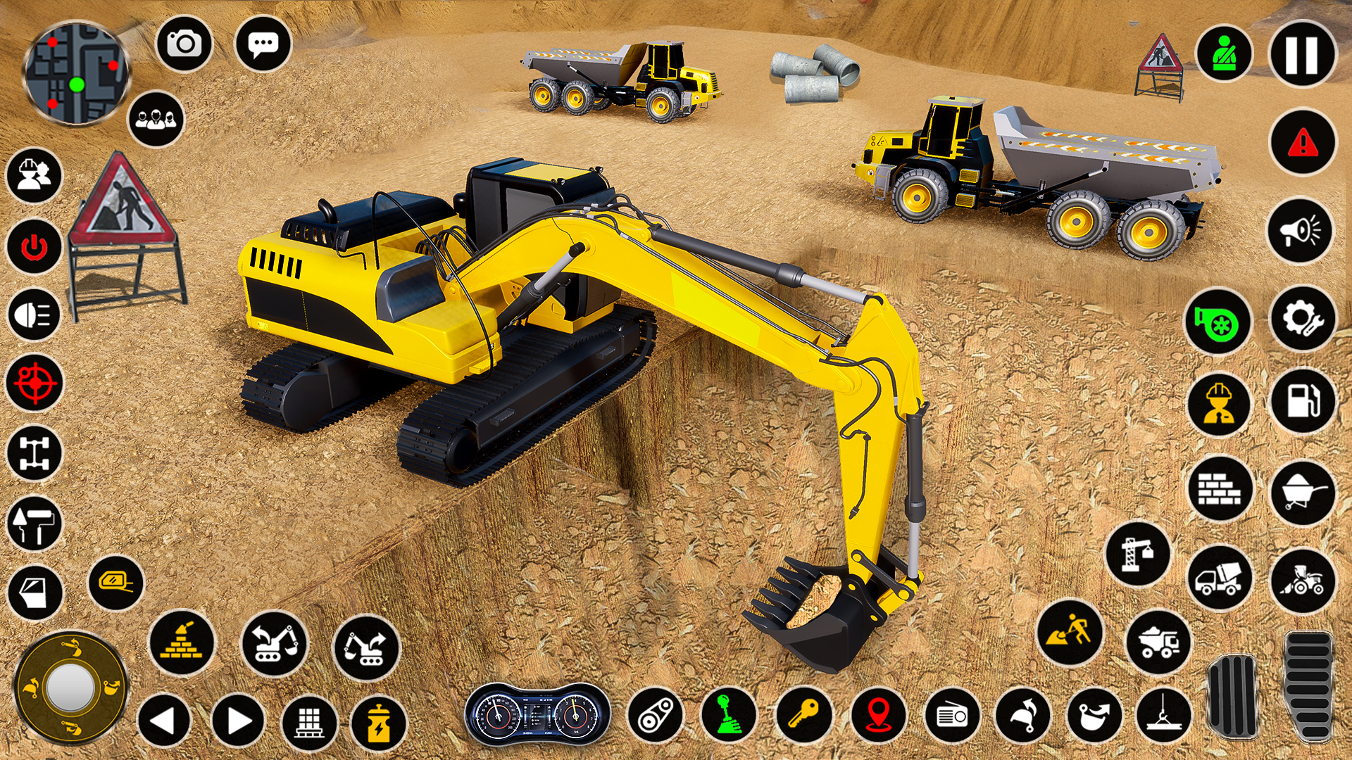 اسکرین شات 3 بازی Construction Dump Truck Game