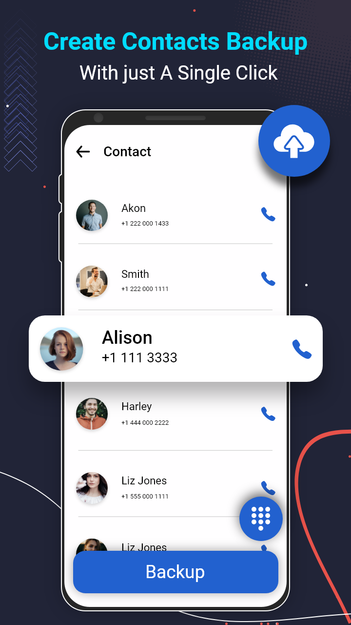 اسکرین شات 4 برنامه SMS Backup & Restore Contacts