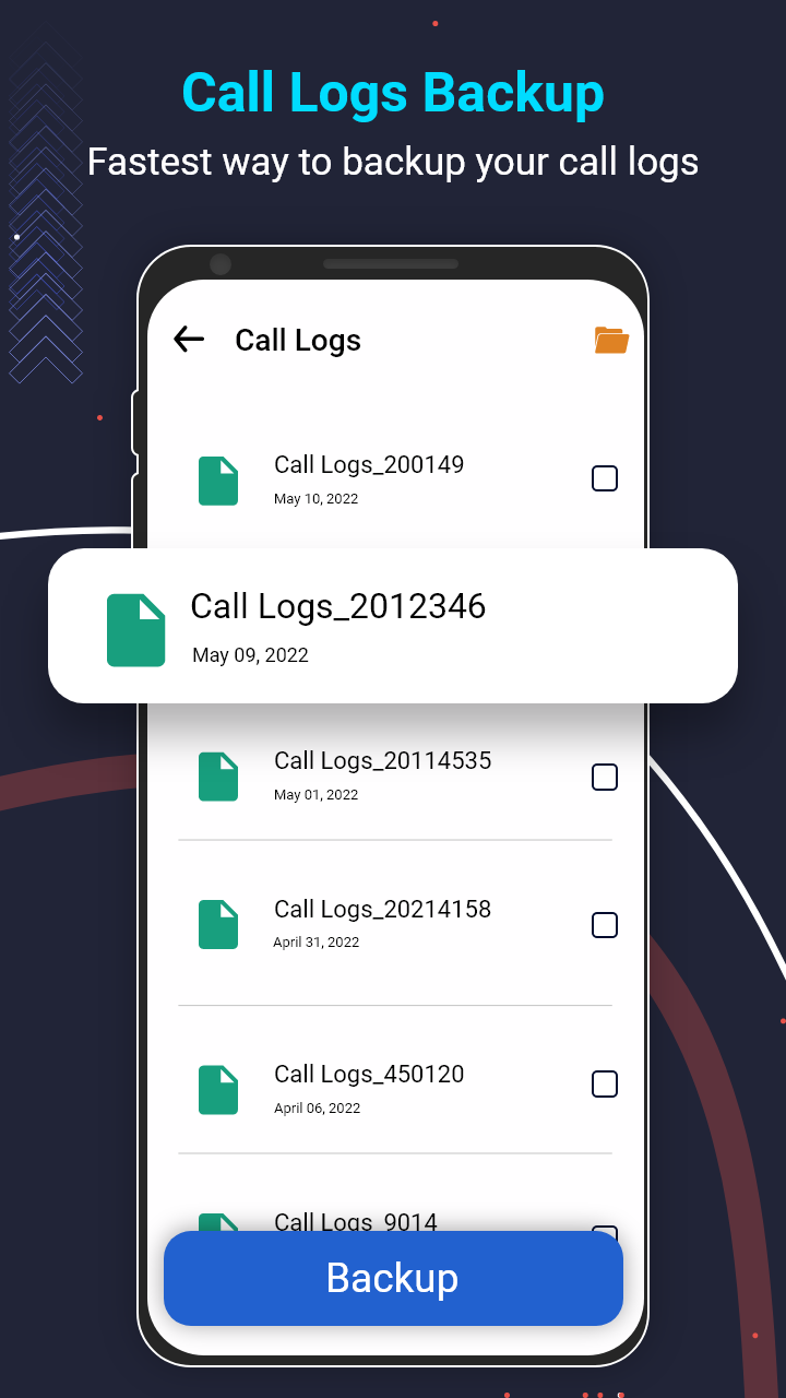 اسکرین شات 5 برنامه SMS Backup & Restore Contacts