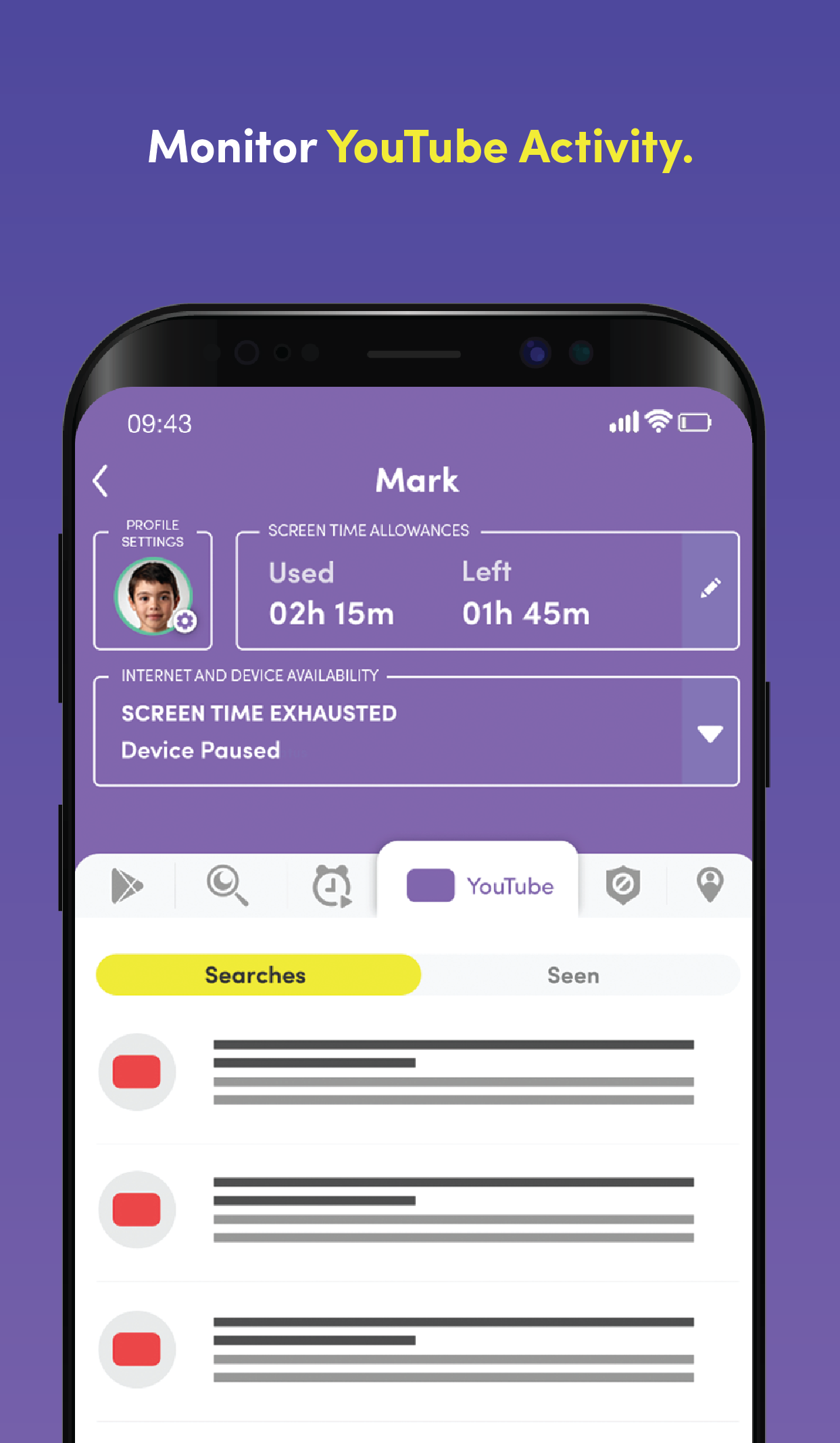 اسکرین شات 7 برنامه Net Nanny Parental Control App
