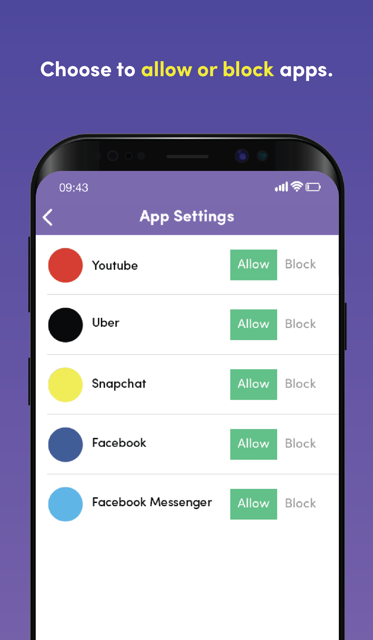 اسکرین شات 6 برنامه Net Nanny Parental Control App