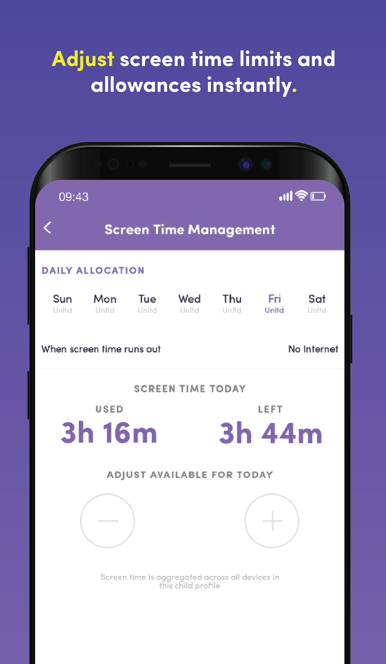 اسکرین شات 2 برنامه Net Nanny Parental Control App