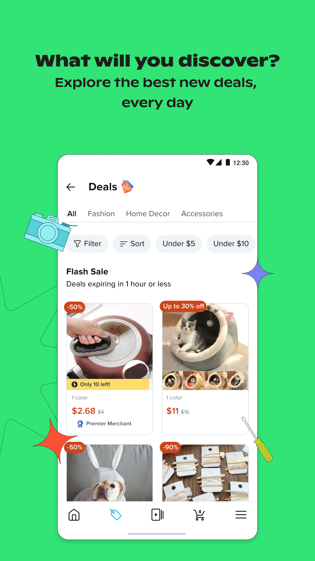 اسکرین شات 6 برنامه Wish: Shop and Save