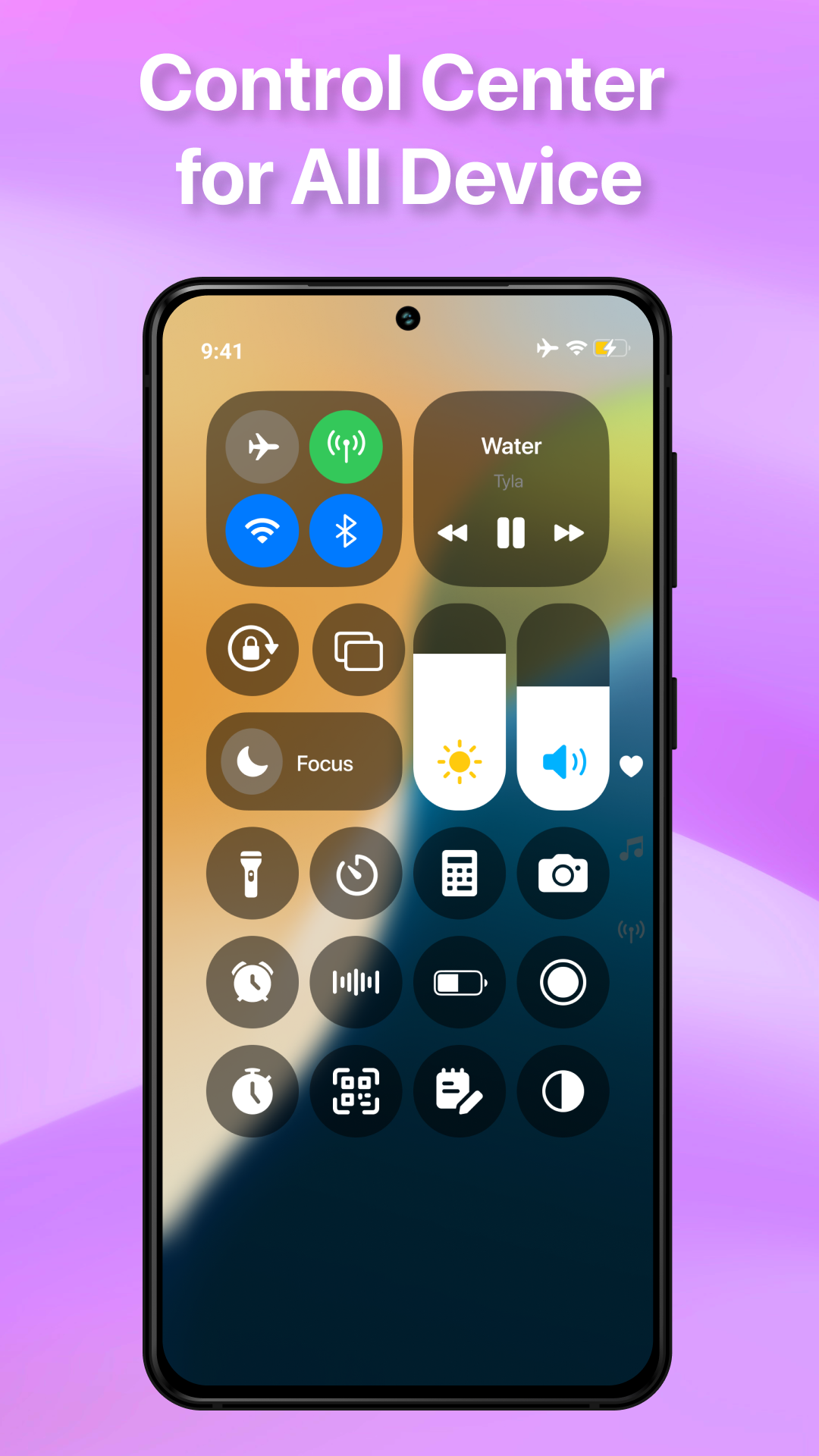 اسکرین شات 1 برنامه OS Control Center App