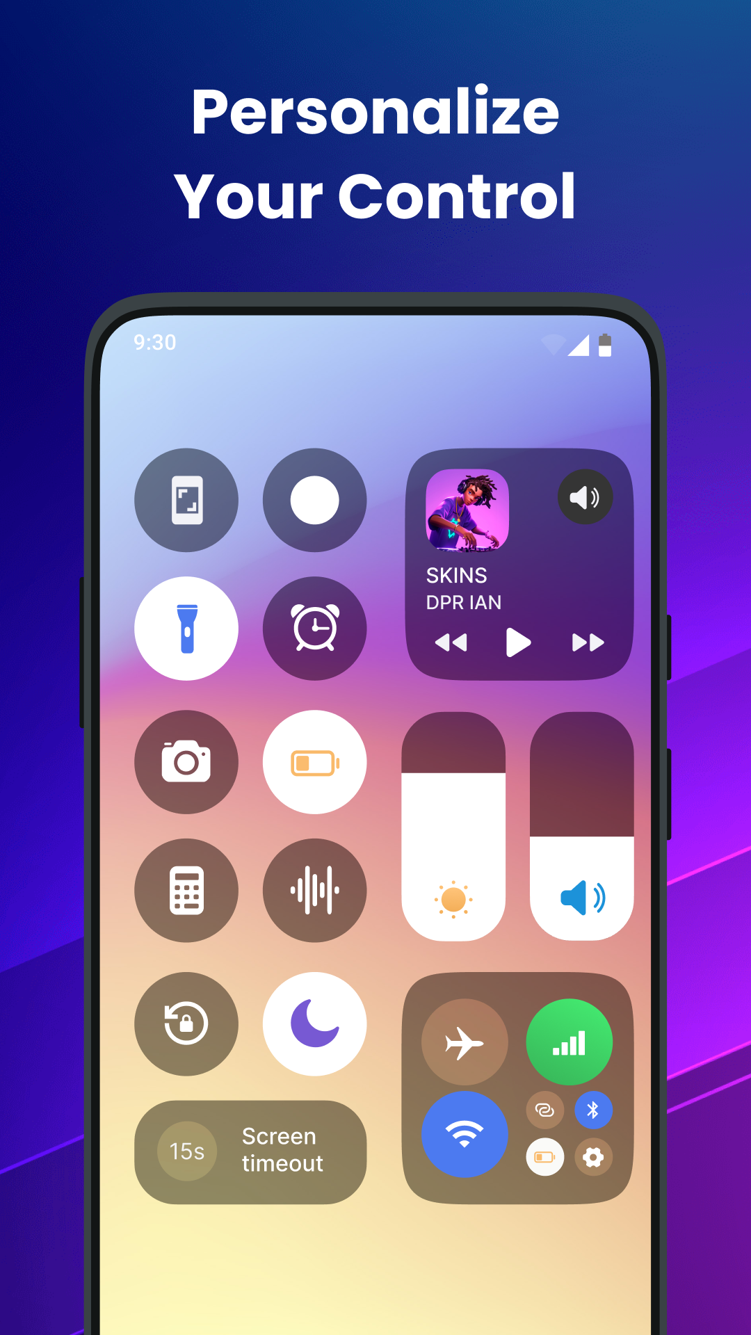 اسکرین شات 3 برنامه All Control - Smart Center