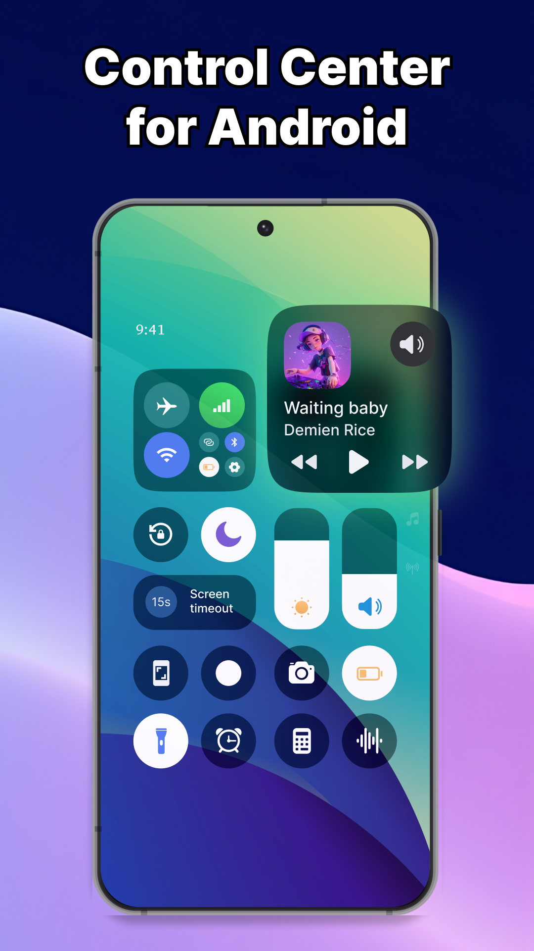 اسکرین شات 1 برنامه Control Center - Control Quick