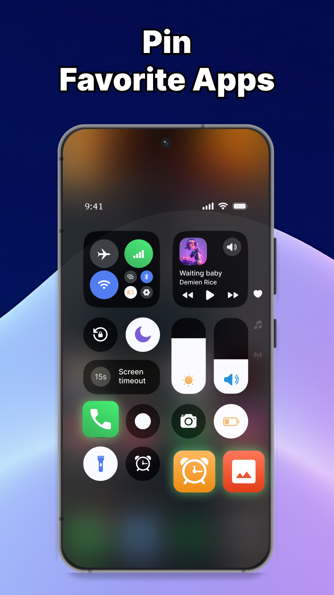 اسکرین شات 4 برنامه Control Center - Control Quick