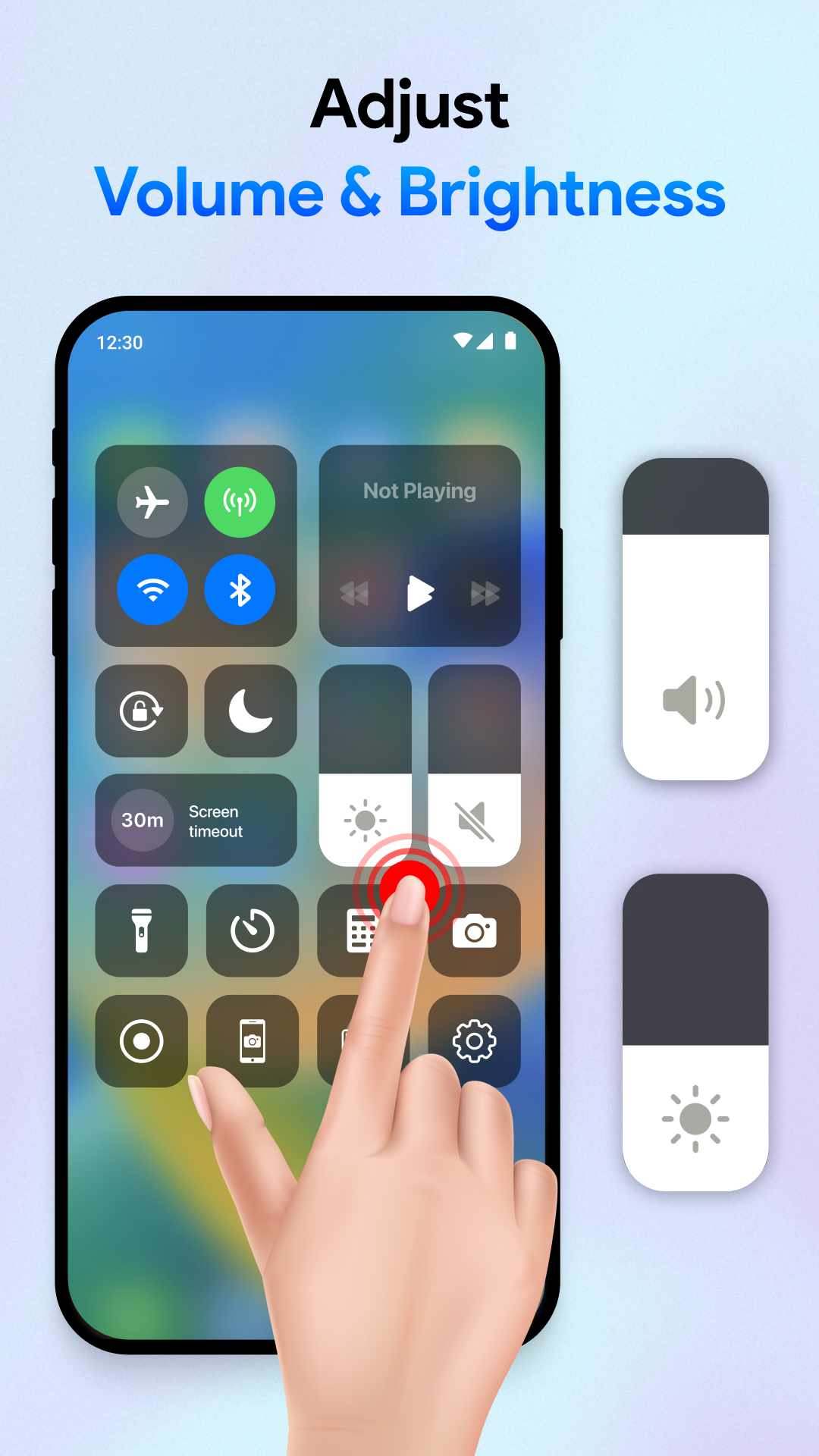 اسکرین شات 2 برنامه Change Control Center Simple