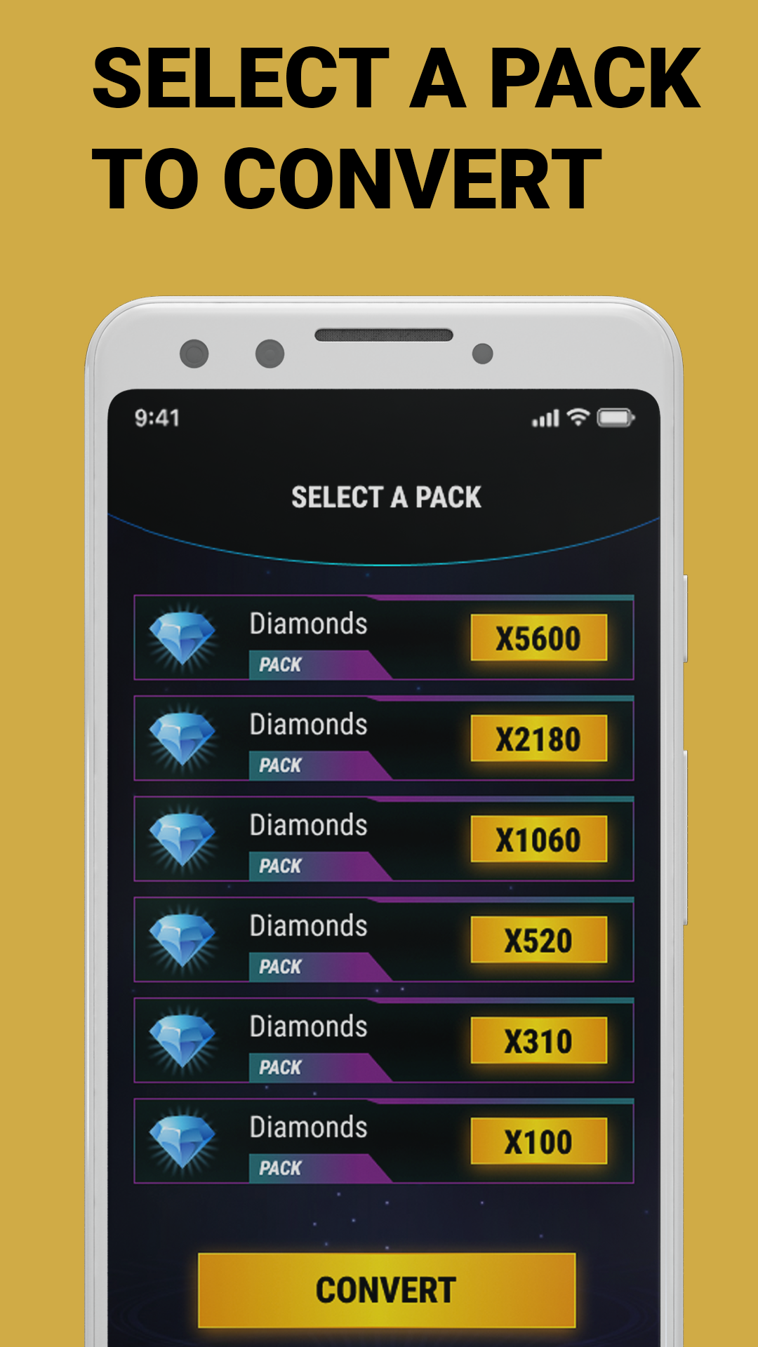 اسکرین شات 2 برنامه FFCalc | Diamonds Calc Convert
