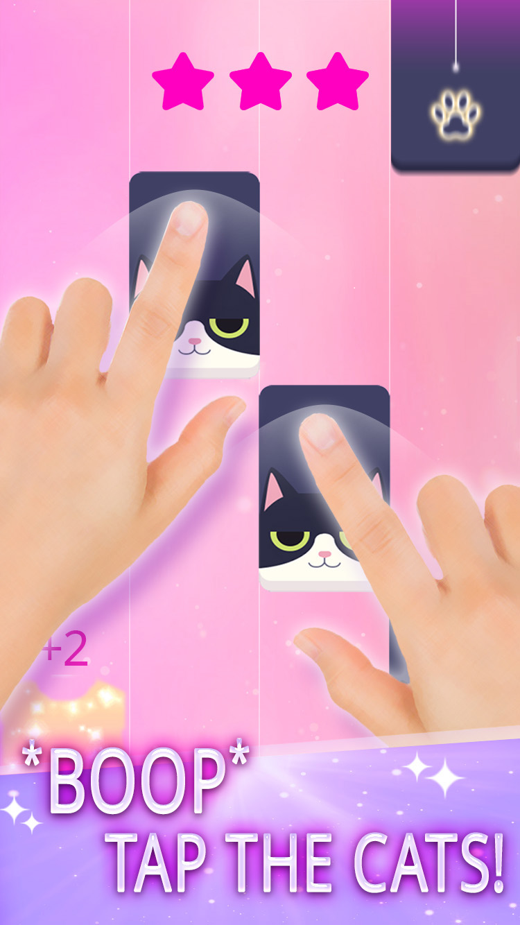 اسکرین شات 1 بازی Cat Tap Tiles