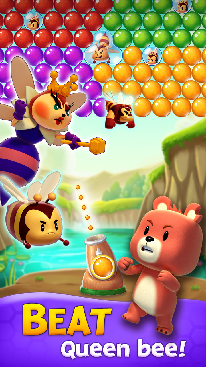 اسکرین شات 2 بازی Buggle 2: Color Bubble Shooter