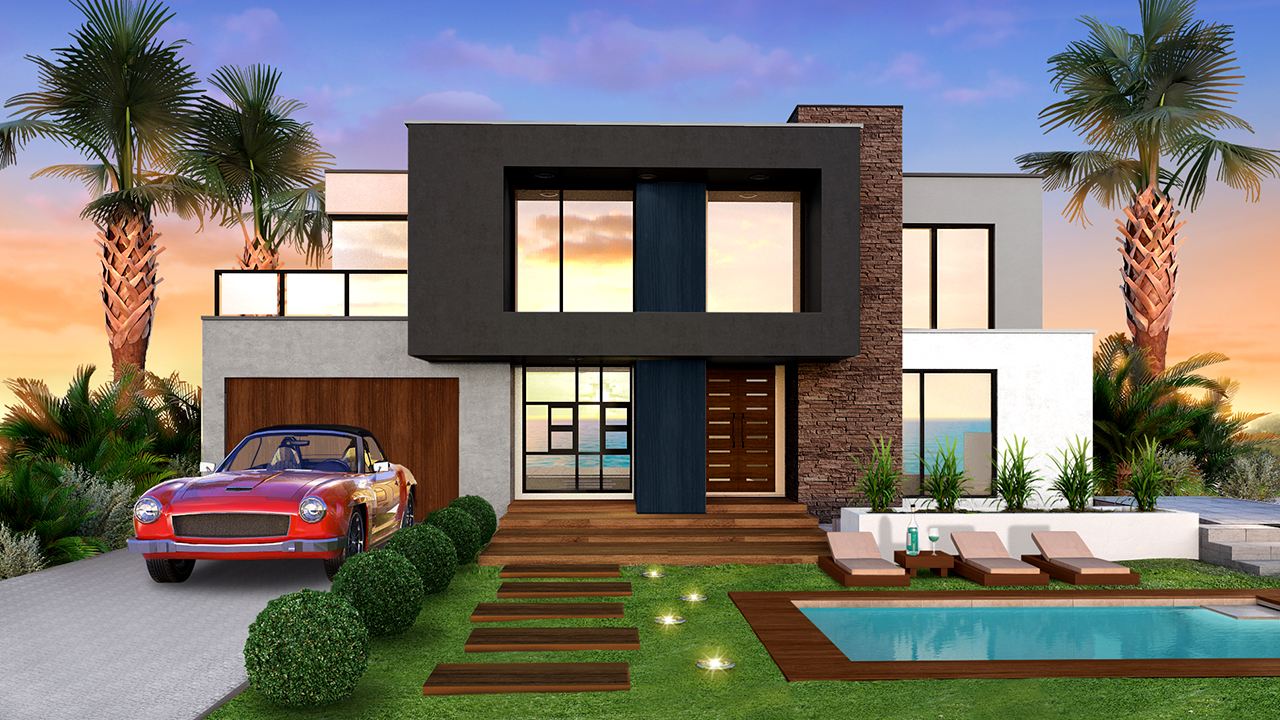 اسکرین شات 1 بازی Home Design : Caribbean Life