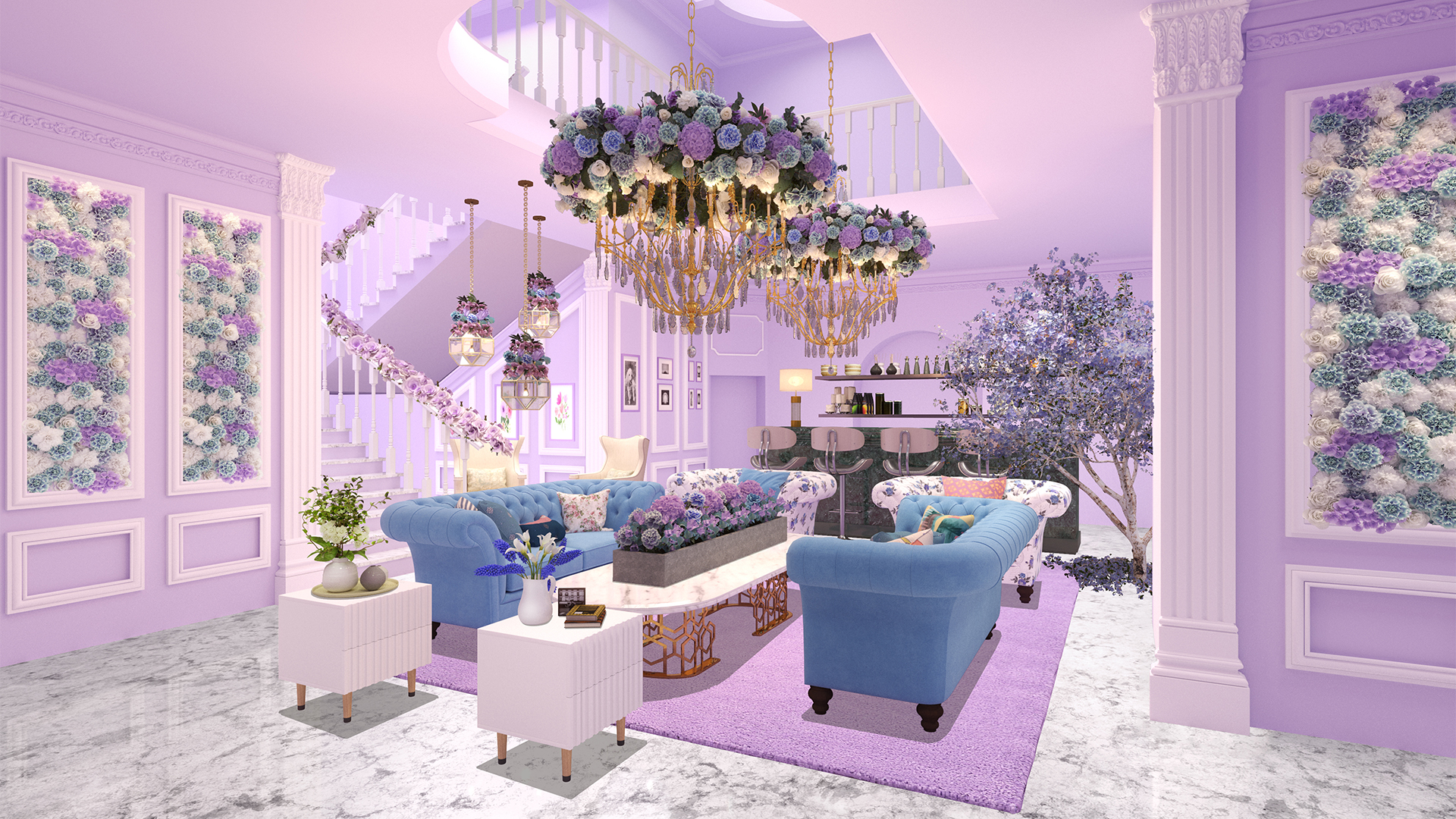 اسکرین شات 1 بازی My Home Design Story