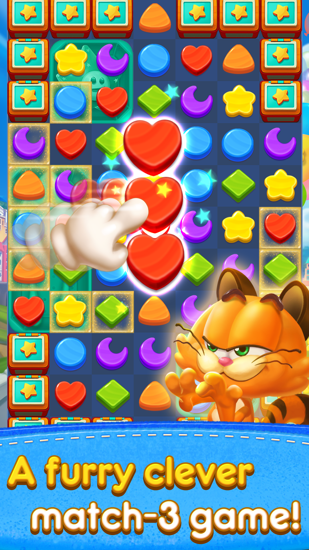 اسکرین شات 3 بازی Magic Cat Match