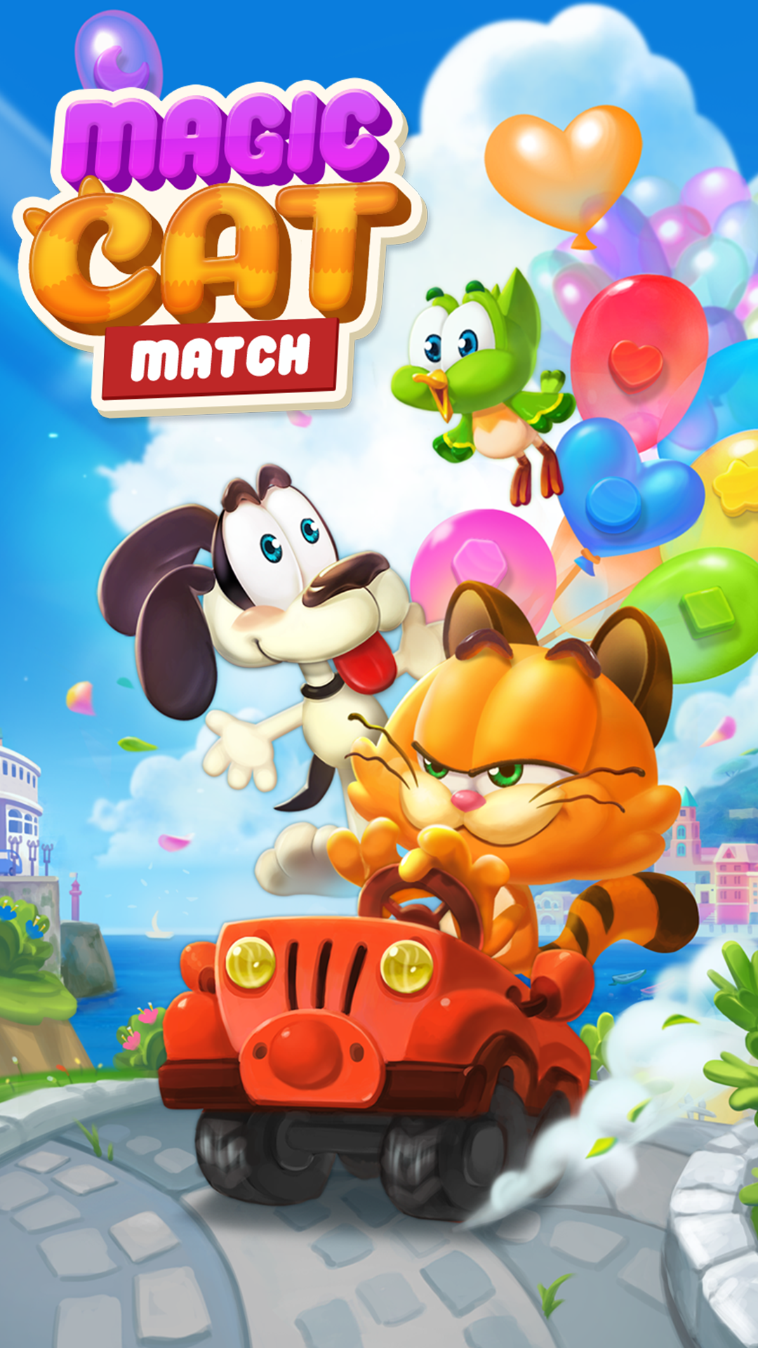 اسکرین شات 1 بازی Magic Cat Match