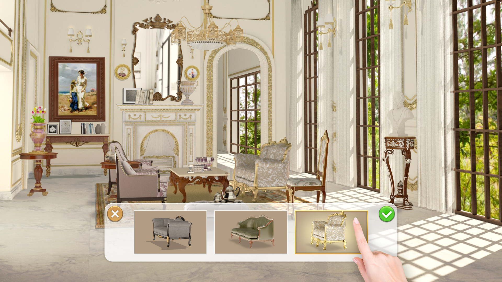 اسکرین شات بازی Million Dollar Home Design 4