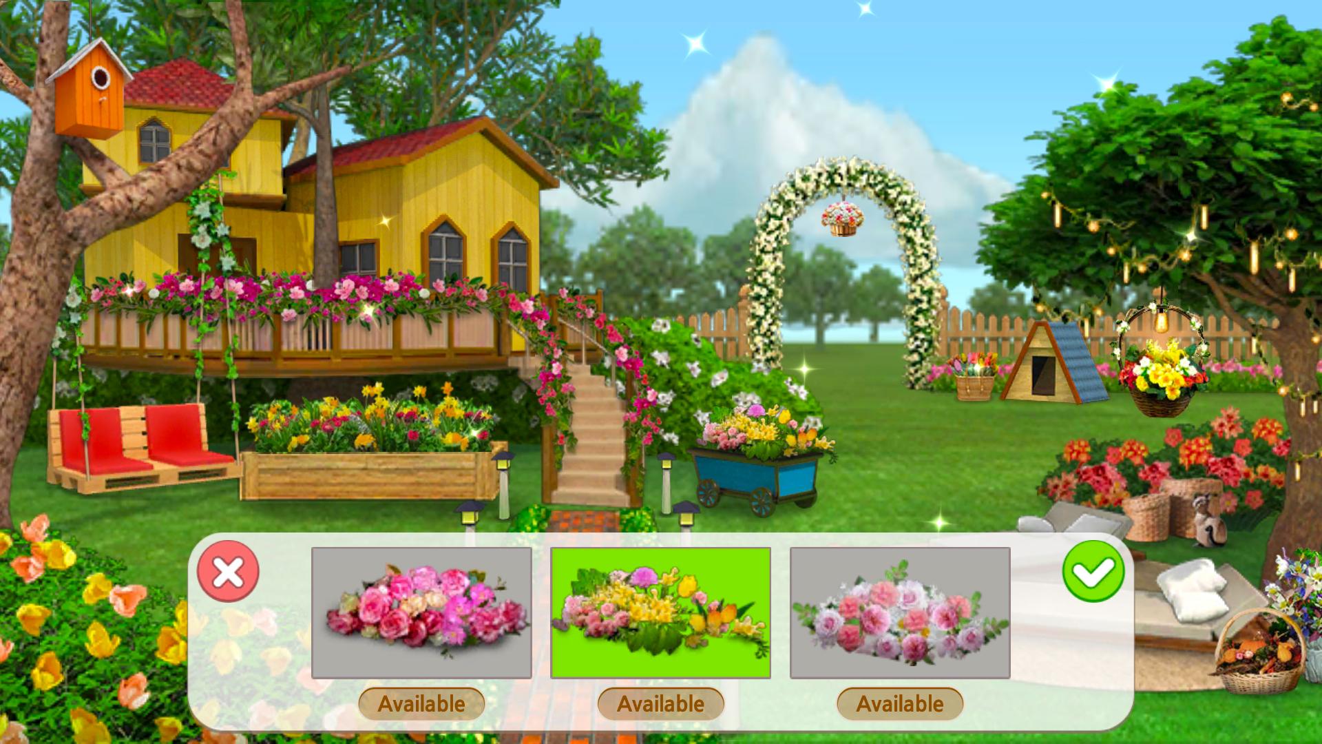 اسکرین شات 6 بازی Home Design : My Dream Garden