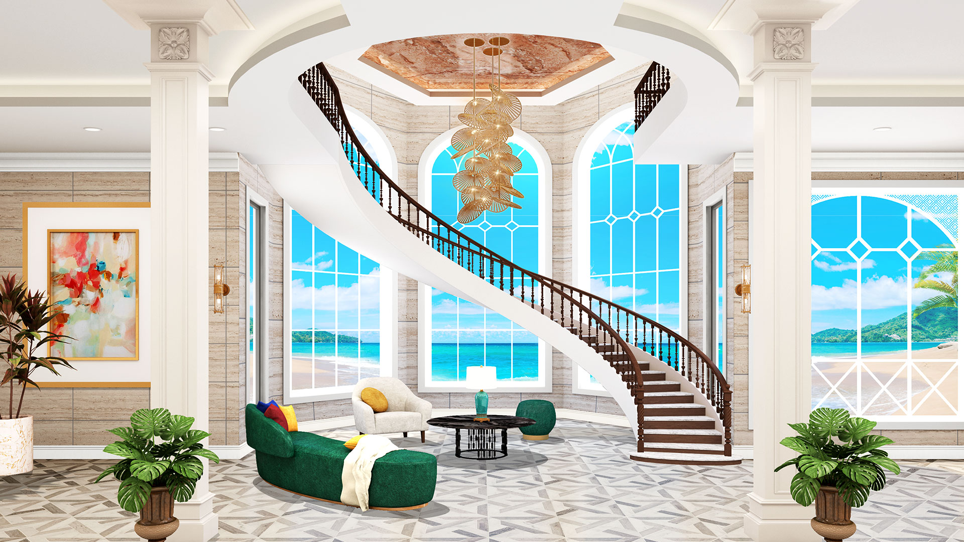 اسکرین شات 1 بازی My Lottery Dream Life