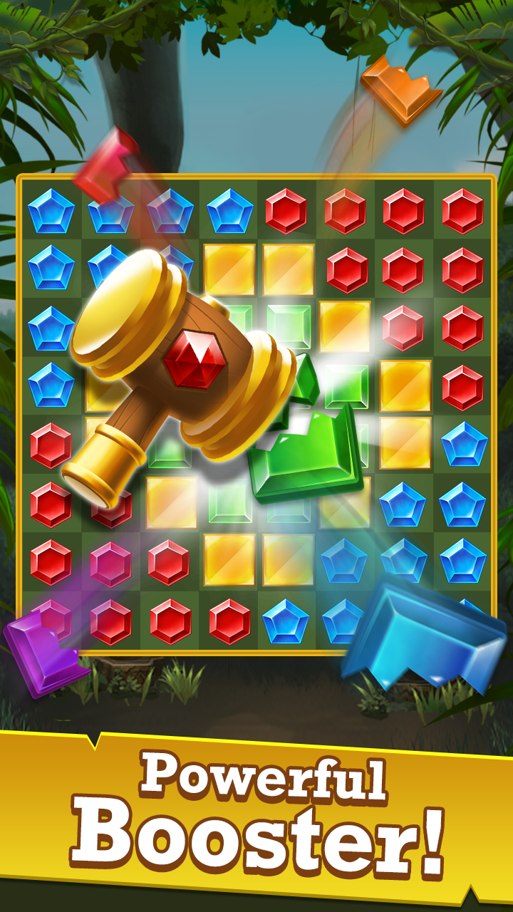 اسکرین شات 5 بازی Jungle Gem Blast: Wild Jewels