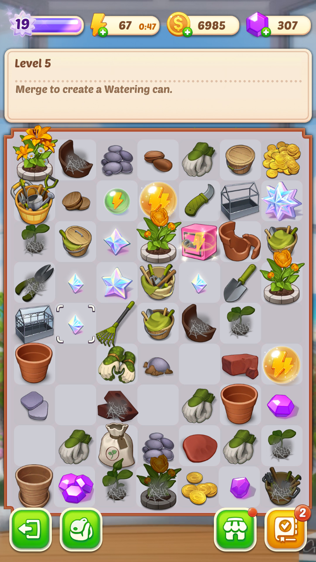 اسکرین شات 7 بازی Merge Manor : Sunny House