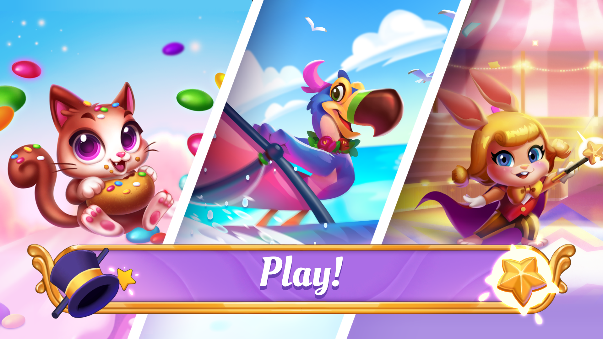 اسکرین شات 5 بازی Wonder Merge - Match 3 Puzzle