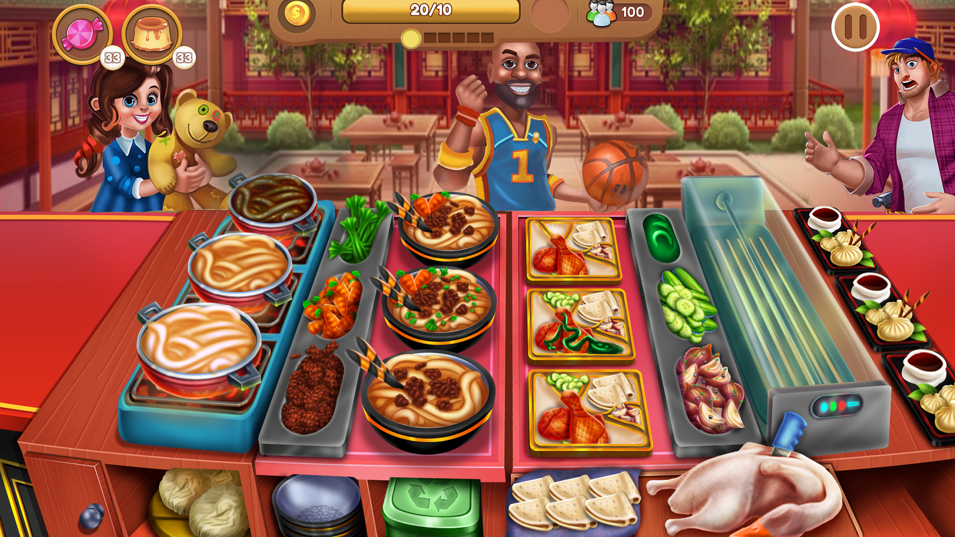 اسکرین شات 4 بازی Cooking Charm Restaurant Games