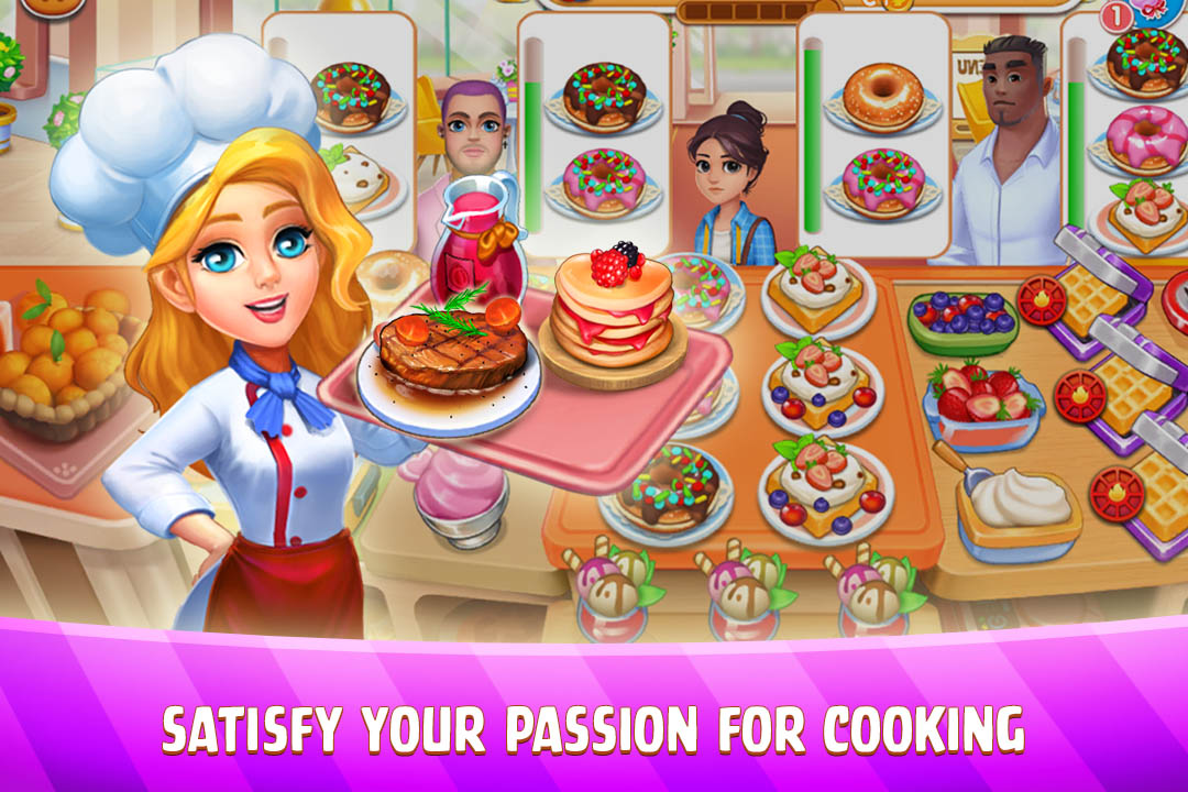 اسکرین شات 2 بازی Sweet Cooking: Craze Kitchen